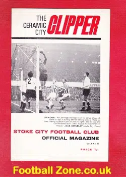 Stoke City v Halifax Town 1969