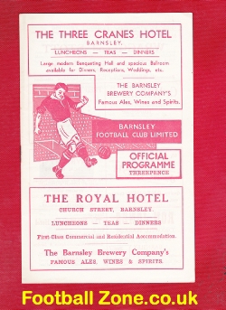 Barnsley v Bury 1955
