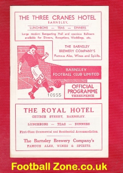 Barnsley v Blackburn Rovers 1956 – February