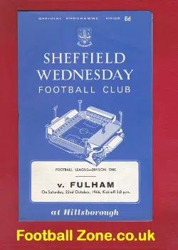 Sheffield Wednesday v Fulham 1966