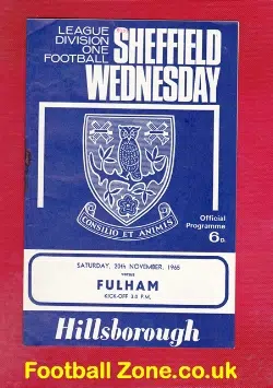 Sheffield Wednesday v Fulham 1965