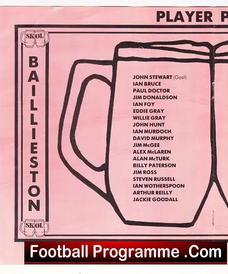 Baillieston v Benburb 1980 – Junior Cup Final at Hampden Park