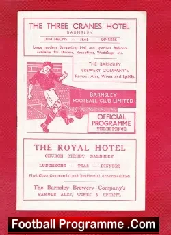 Barnsley v Plymouth Argyle 1955