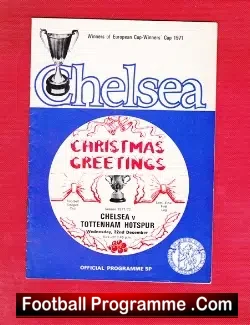 Chelsea v Tottenham 1971 – LC Semi Final