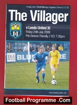 Farsley Celtic v Leeds United 2009 – Pre Season Friendly