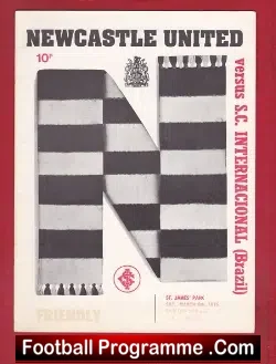 Newcastle United v SC International 1975 – Brazil