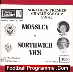 Northwich Victoria v Mossley 1979 – Challenge Cup Final