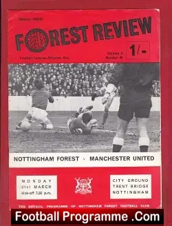 Nottingham Forest v Manchester United 1969