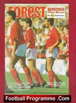 Nottingham Forest v Manchester United 1990 Ferguson Saved – Sack