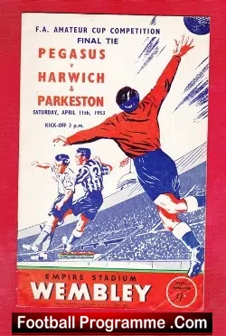 Pegasus v Harwich Parkeston 1953 – FA Amateur Cup Final
