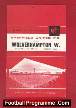 Sheffield United v Wolves 1965 - football programme