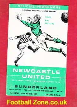 Newcastle United v Sunderland 1969