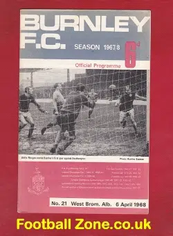 Burnley v WBA 1968