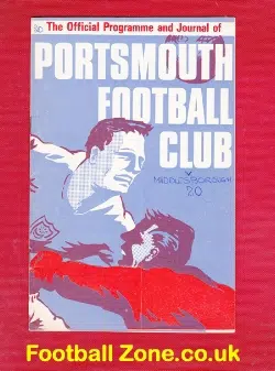 Portsmouth v Middlesbrough 1968