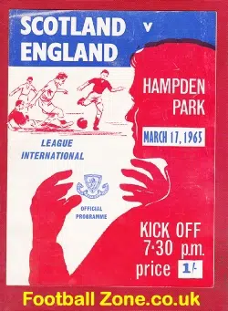 Scotland v England 1965