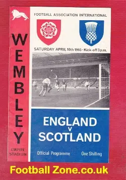 England v Scotland 1965 - Jack Charlton Nobby Stiles Debut