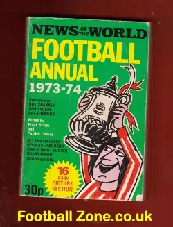 News Of The World Football Annual 1973 - 1974