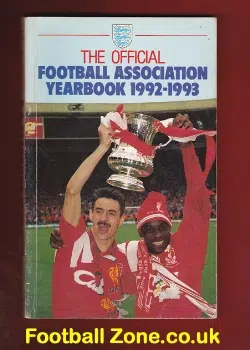 FA Football Yearbook 1992 - 1993