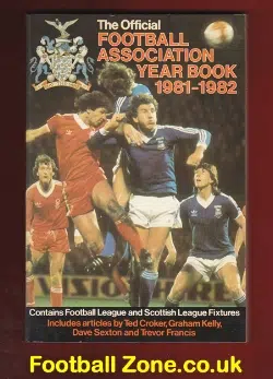 FA Football Yearbook 1981 - 1982