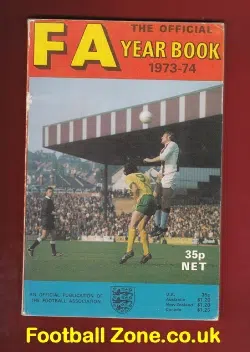 FA Football Yearbook 1973 - 1974