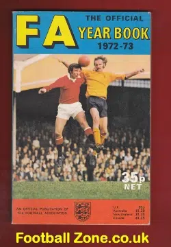 FA Football Yearbook 1972 - 1973