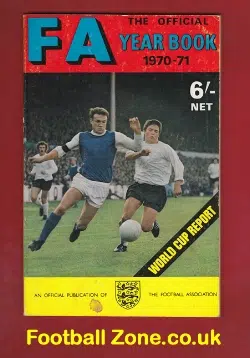 FA Football Yearbook 1970 - 1971