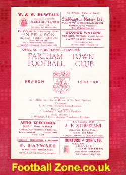 Fareham Town v Netley Sports 1961