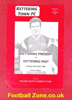 Dougie Keast Testimonial Benefit Match Kettering Town 1989