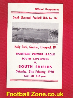South Liverpool v South Shields 1970 – Garstang L19