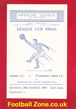 Atlanta v Westbourne United 1969 – League Cup Final
