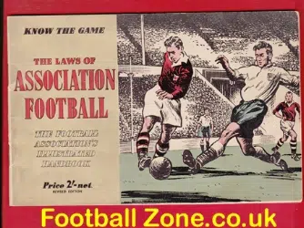 Football Association Laws Rules - Know The Game - 1953