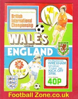 Wales v England 1980