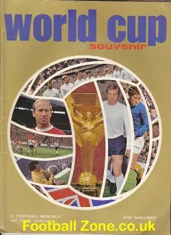 England 1970 World Cup Souvenir – Football Monthly Magazine