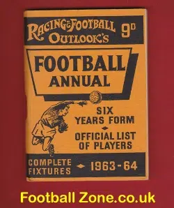 Racing + Football Outlook Annual Handbook 1963 - 1964