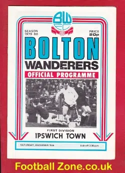 Bolton Wanderers v Ipswich Town 1979