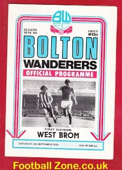 Bolton Wanderers v WBA 1979