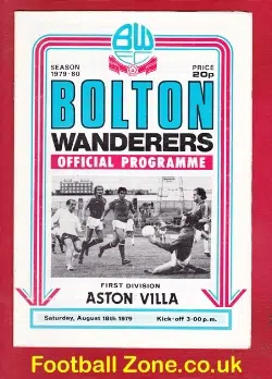 Bolton Wanderers v Aston Villa 1979