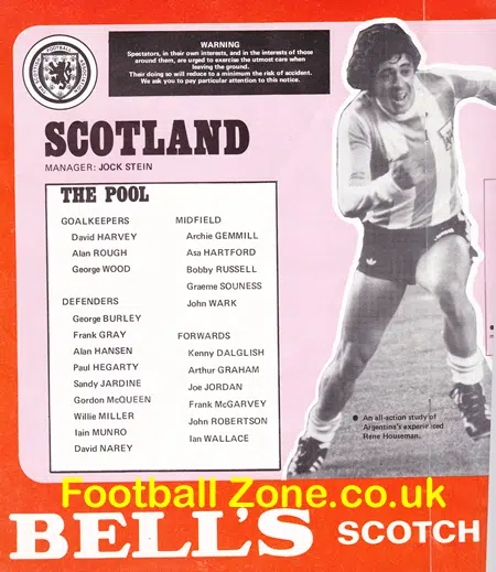 Scotland v Argentina 1979 - Diego Maradona
