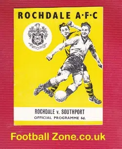 Rochdale v Southport 1964