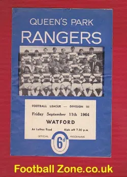 Queens Park Rangers v Watford 1964