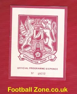 Northampton Town v Bolton Wanderers 1964