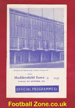 Leeds United v Huddersfield Town 1964