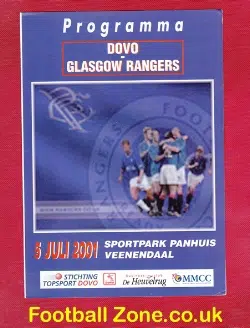 VV Dovo v Glasgow Rangers 2001 – Netherlands Holland