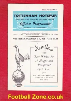 Tottenham Hotspur v Ipswich Town 1962