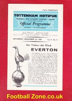 Tottenham Hotspur v Everton 1962 - Champions