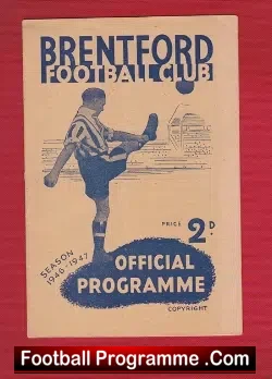 Brentford v Everton 1946