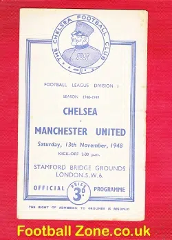 Chelsea v Manchester United 1948