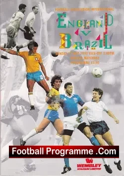 England v Brazil 1992 – at Wembley Plus Ticket