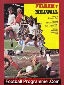 Fulham v Millwall 1976 – George Best + Marsh + Moore