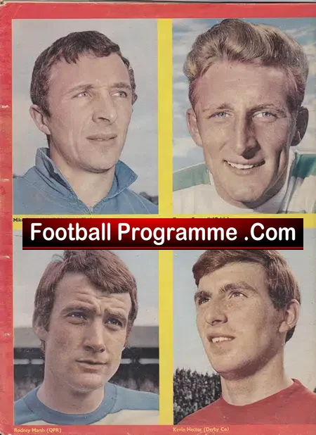 Goal Football Magazine First Issue 1 1968 – Bobby Charlton + George Best